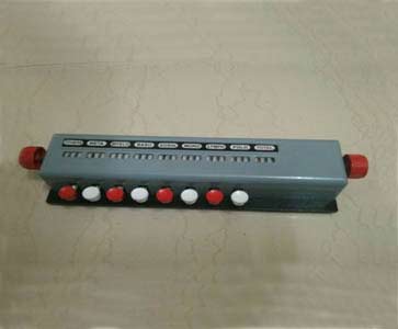 RED & WHITE KEY COUNTERS